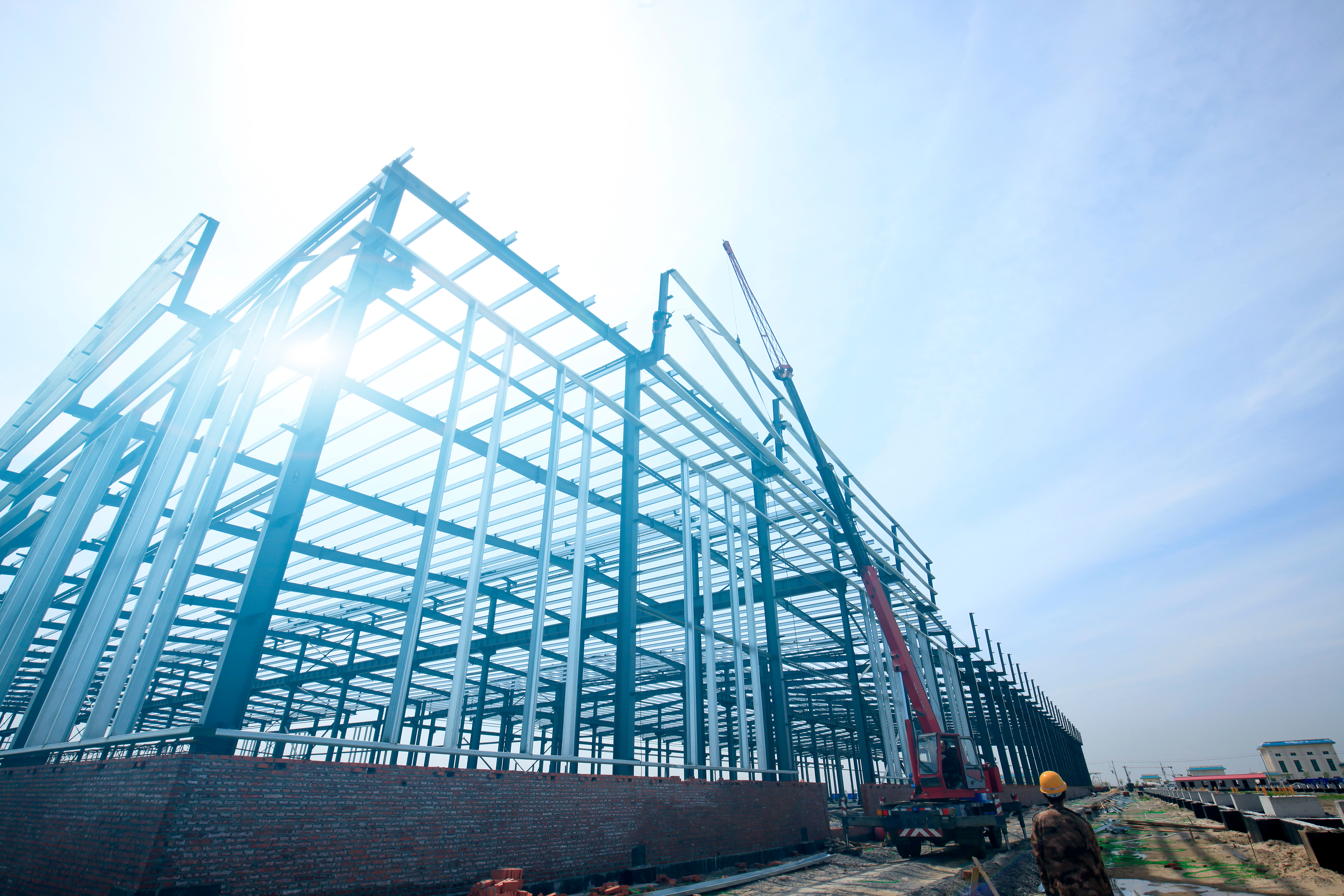 The steel structure